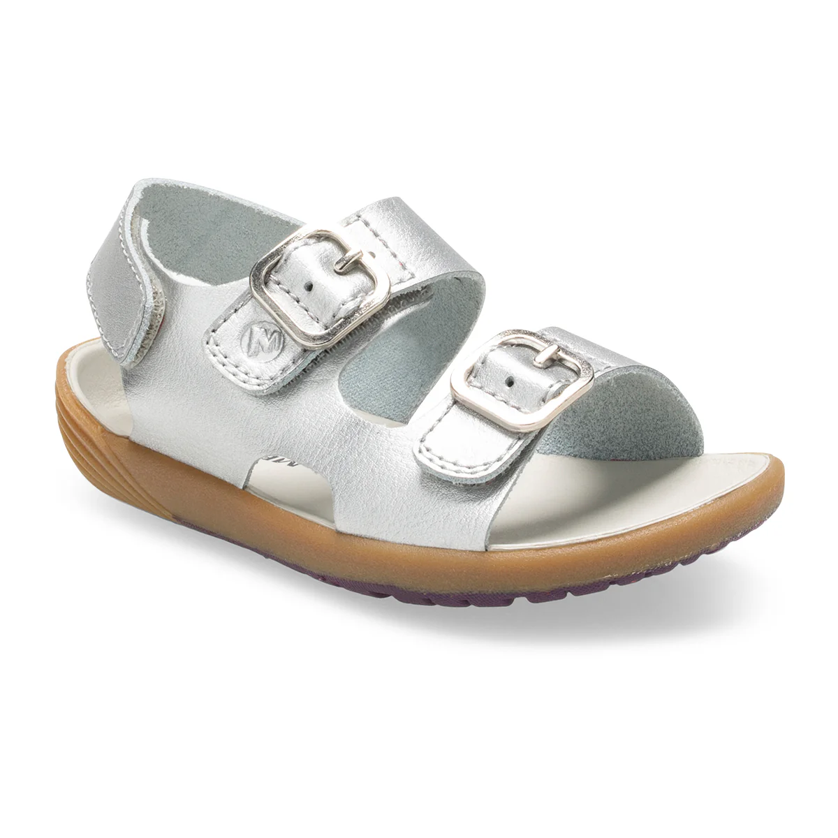 Bare Steps™ Sandal - Little Kid Silver - Image 2