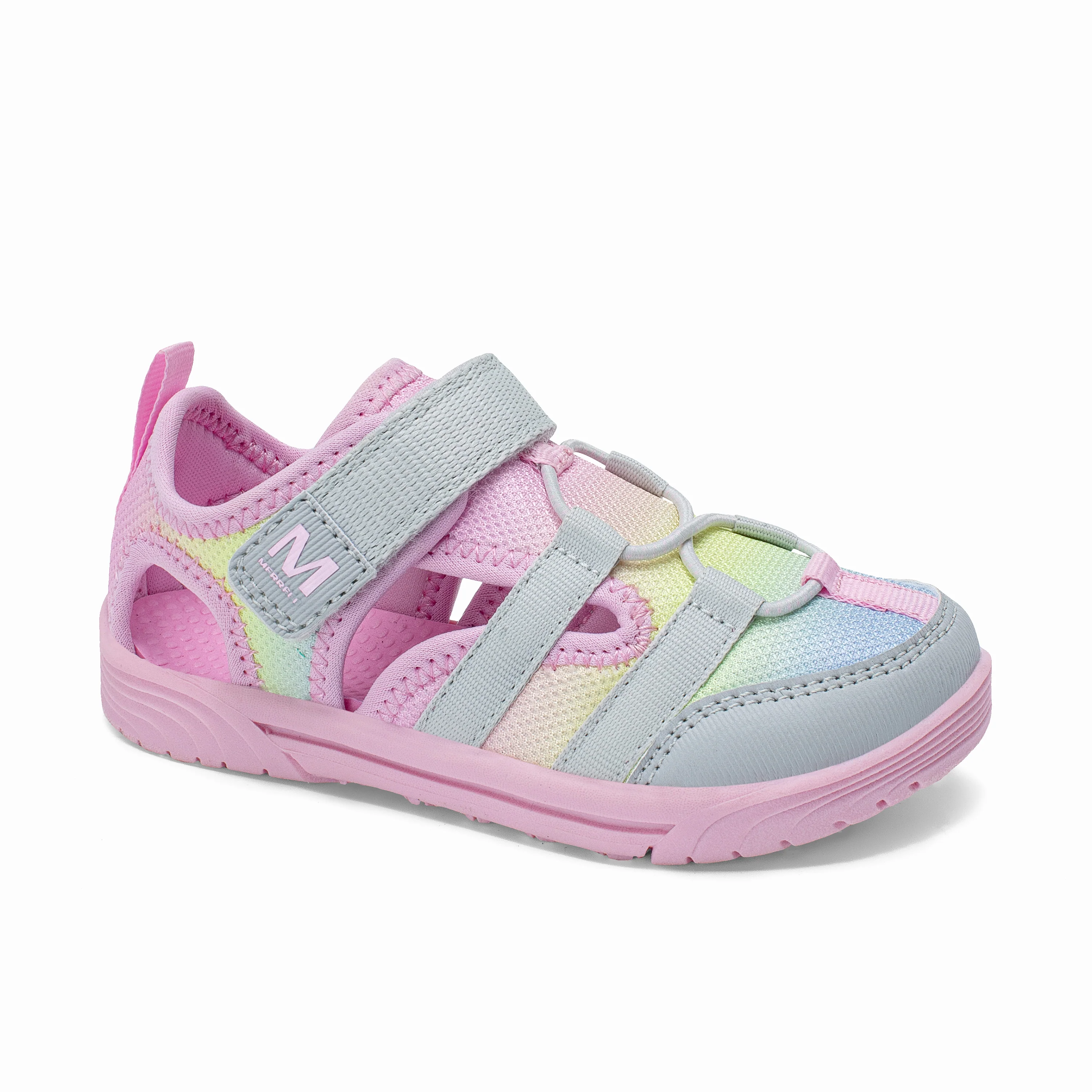 Bolton Sneaker - Little Kid Grey Rainbow - Image 7