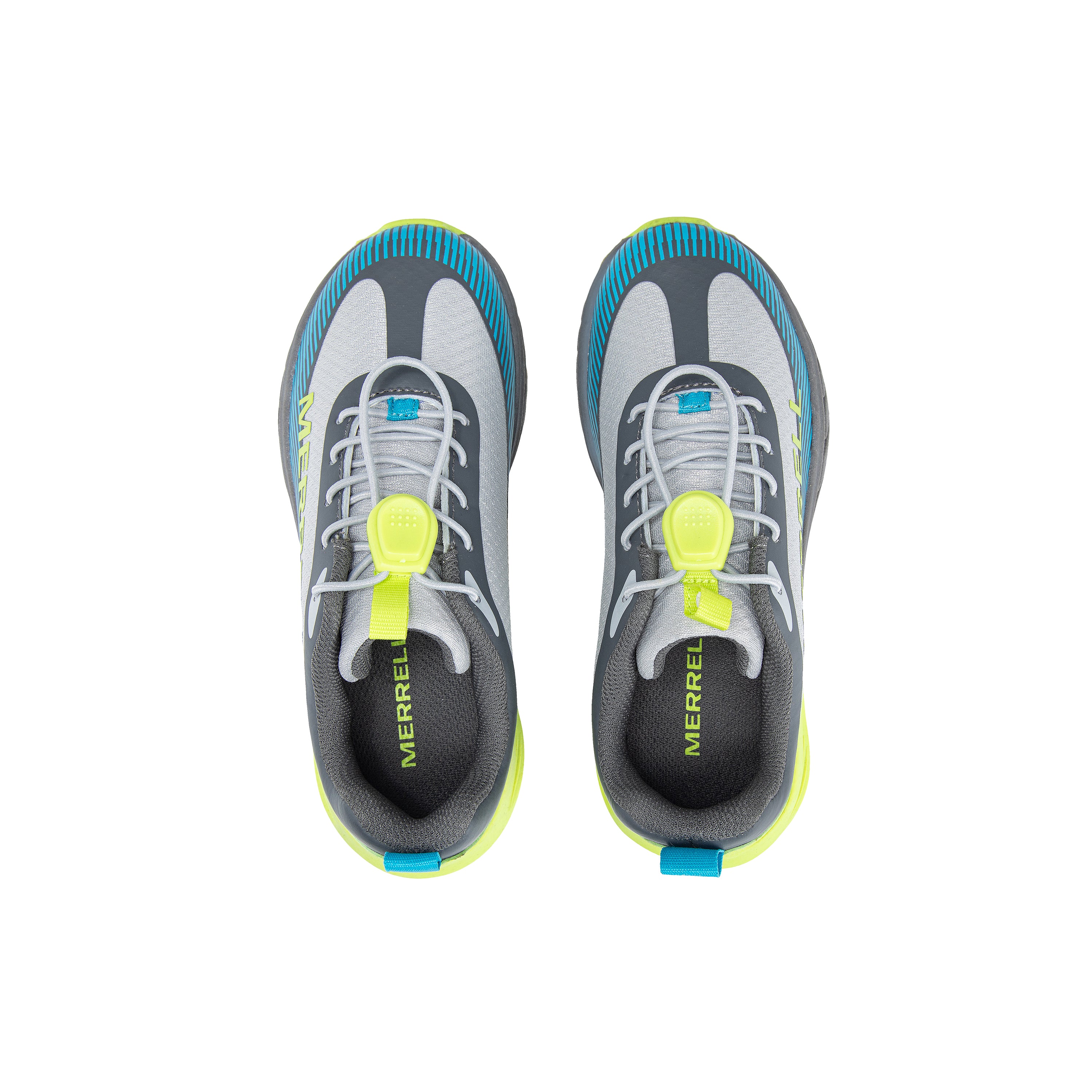 Copter Peak Sneaker - Big Kid Grey/Lime - Image 6