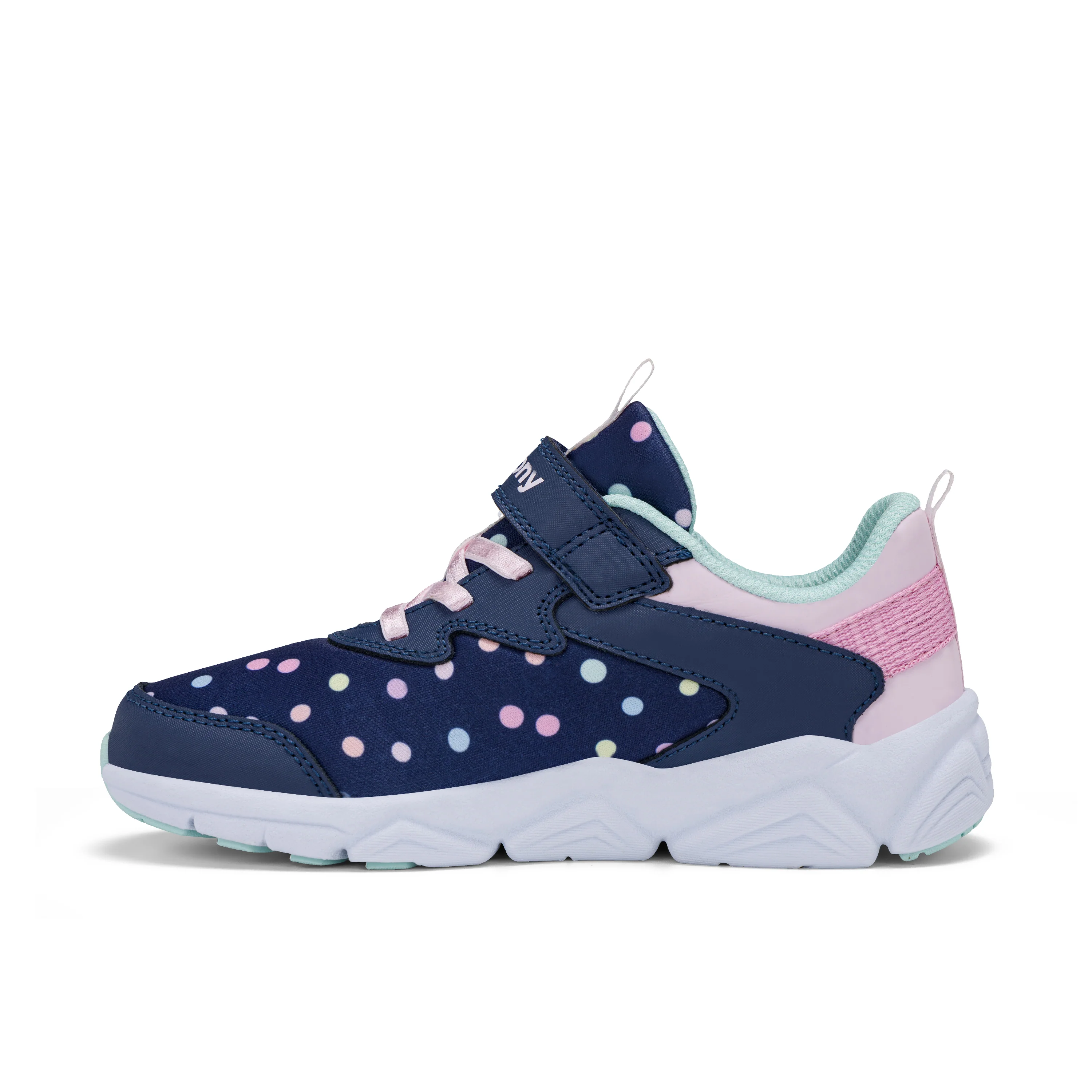 Flash Le Sneaker - Big Kid Navy Pink - Image 3