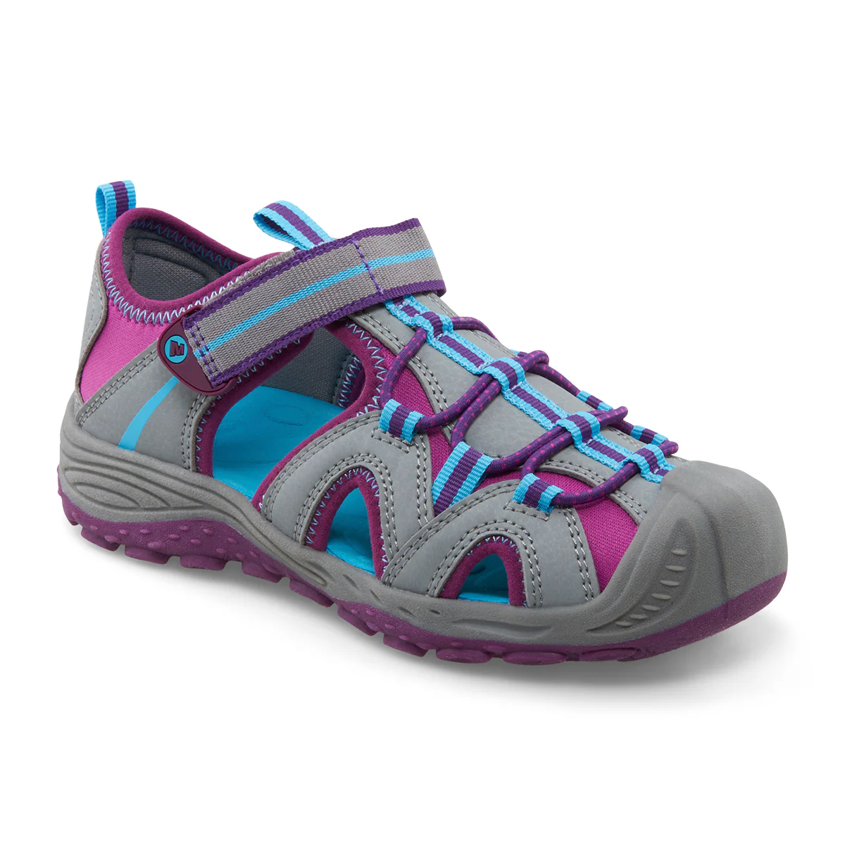 Hydro 2.0 Sandal - Big Kid Grey/Berry - Image 2