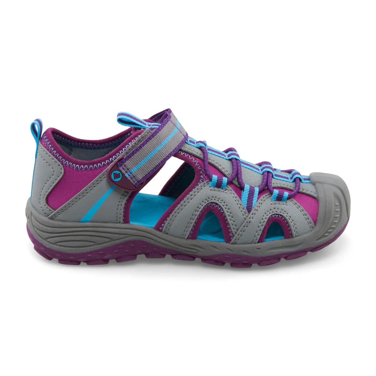 Hydro 2.0 Sandal - Big Kid Grey/Berry - Image 8