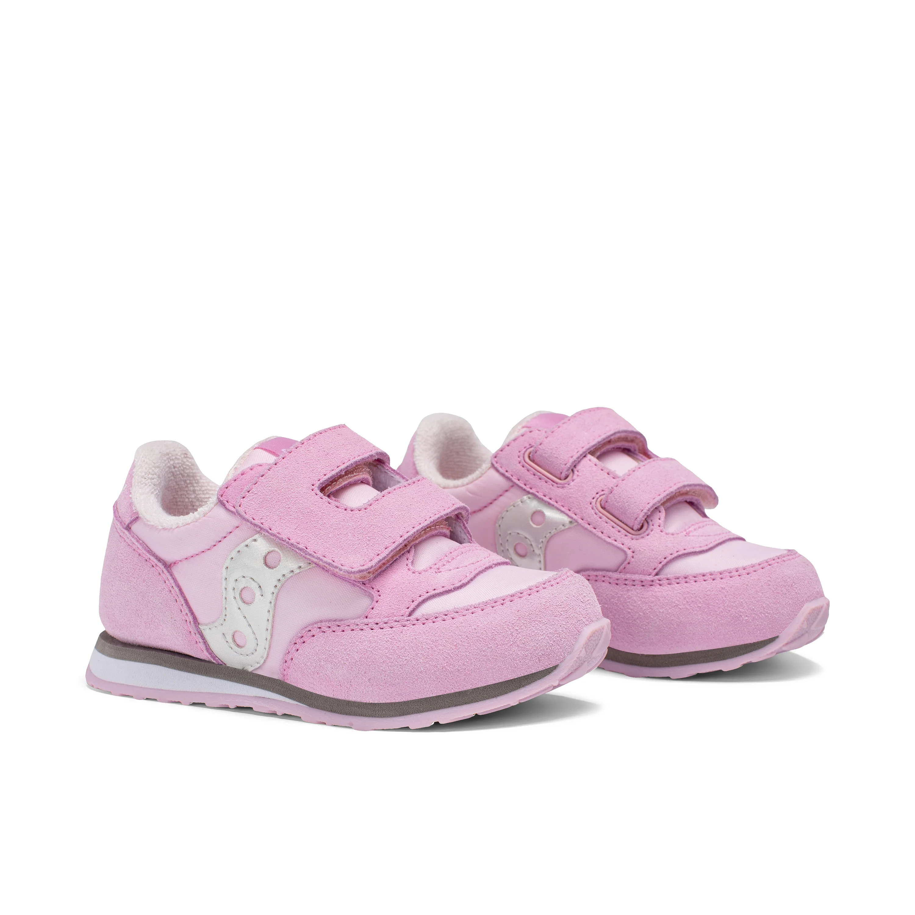 Jazz Hook & Loop Sneaker - Big Kid Pink - Image 2