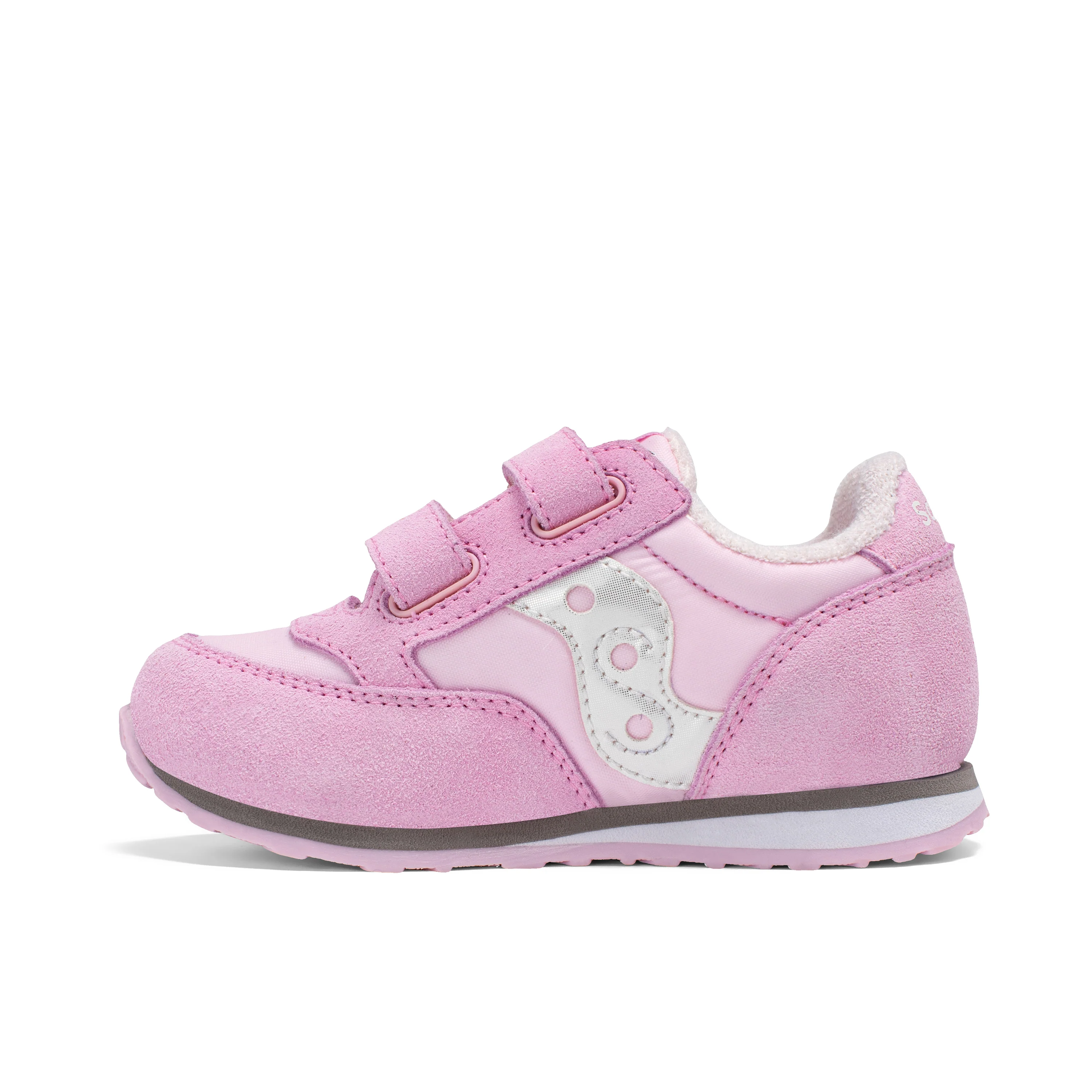 Jazz Hook & Loop Sneaker - Big Kid Pink - Image 3