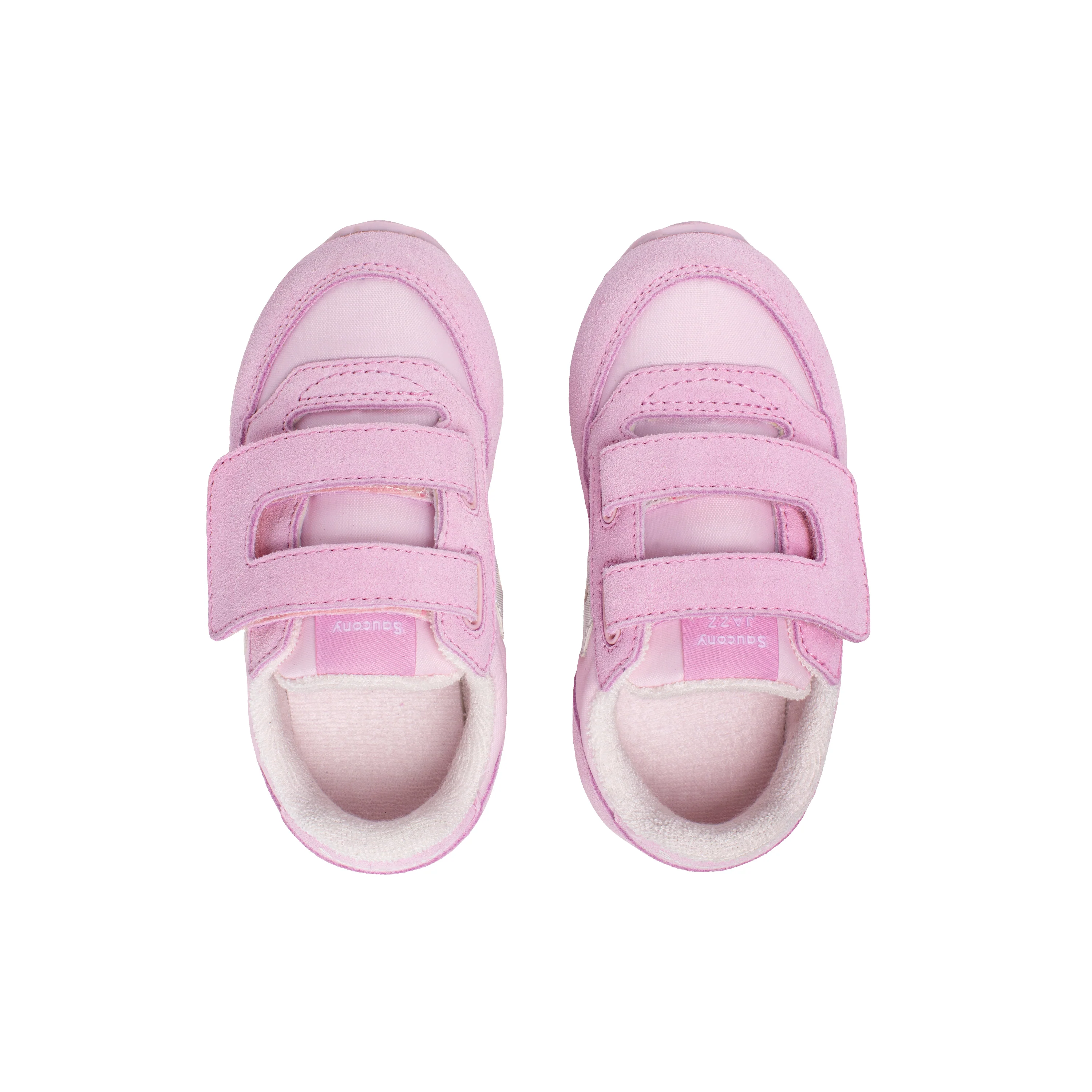 Jazz Hook & Loop Sneaker - Big Kid Pink - Image 6