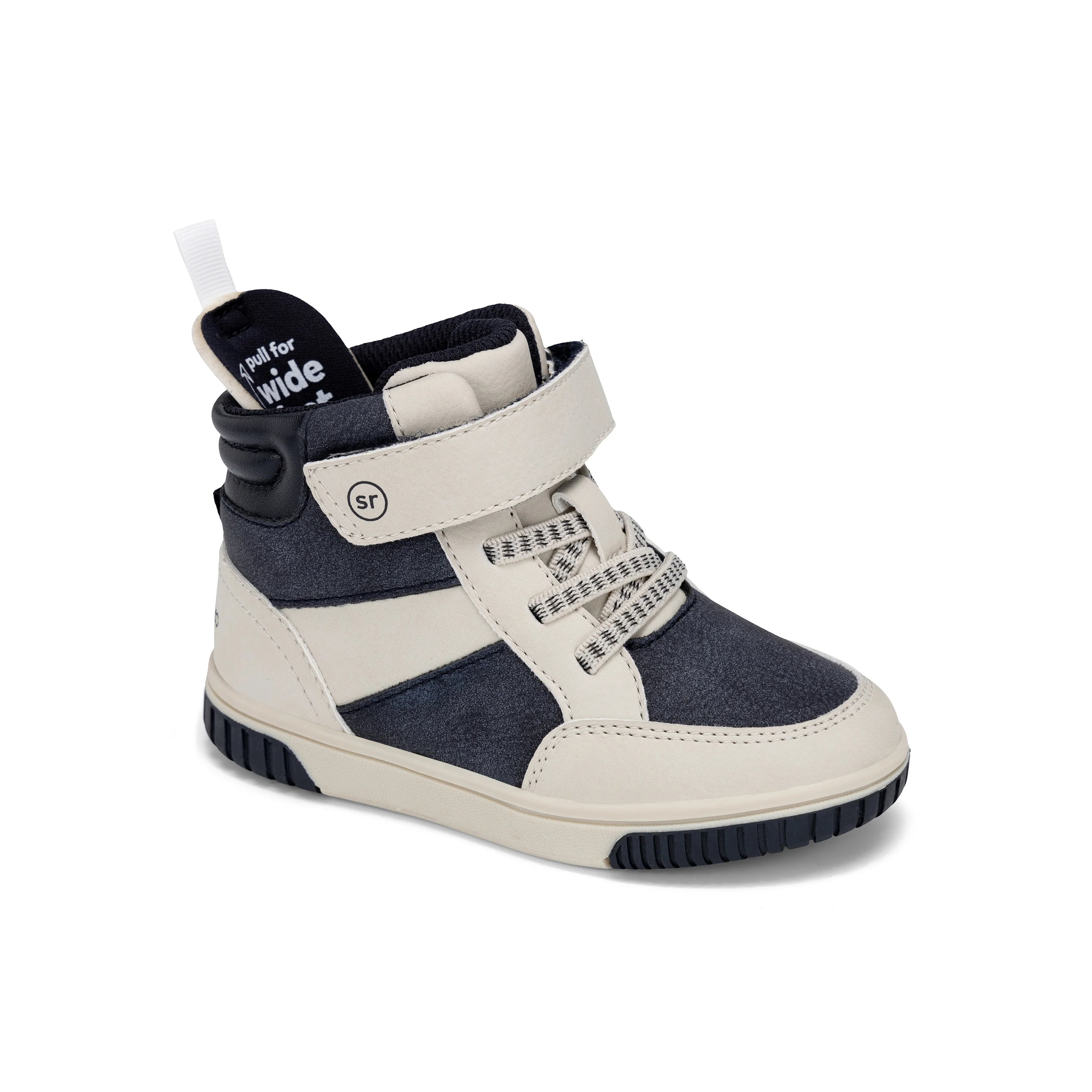 Johnjay Sneaker Boot - Big Kid Off White - Image 3