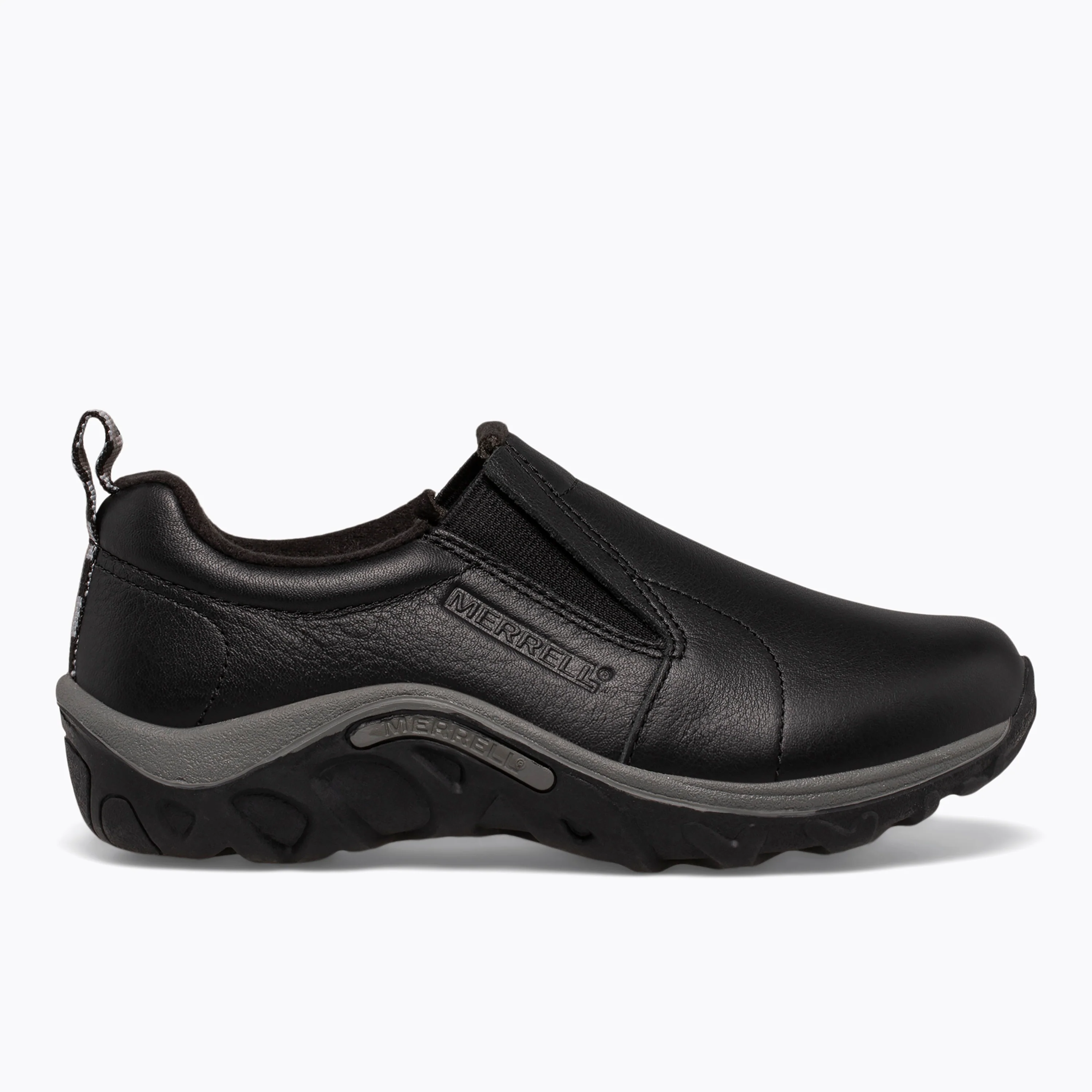 Jungle Moc Leather - Big Kid Black - Image 6