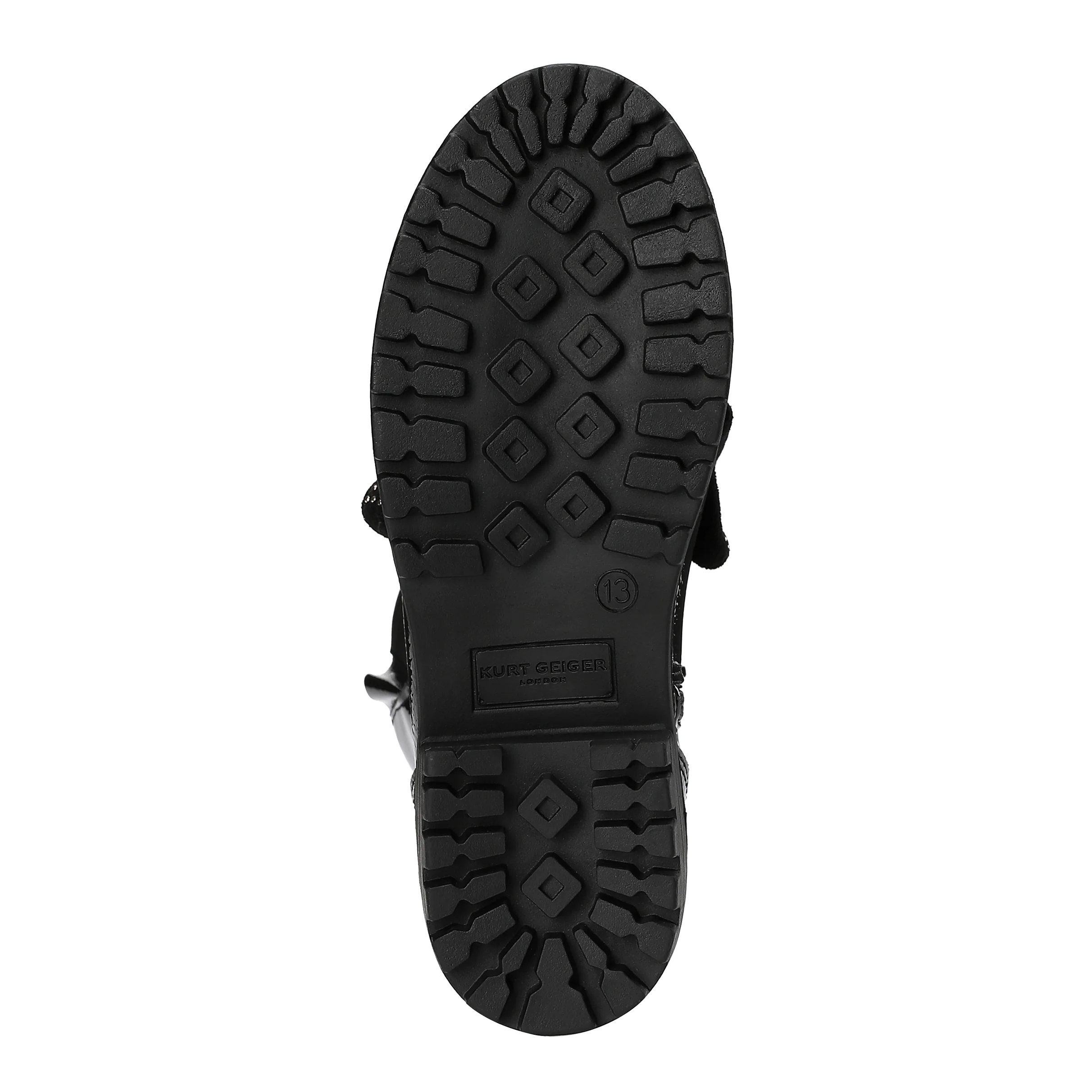 Kensington High Leg Bow Boot - Big Kid Black Patent - Image 6