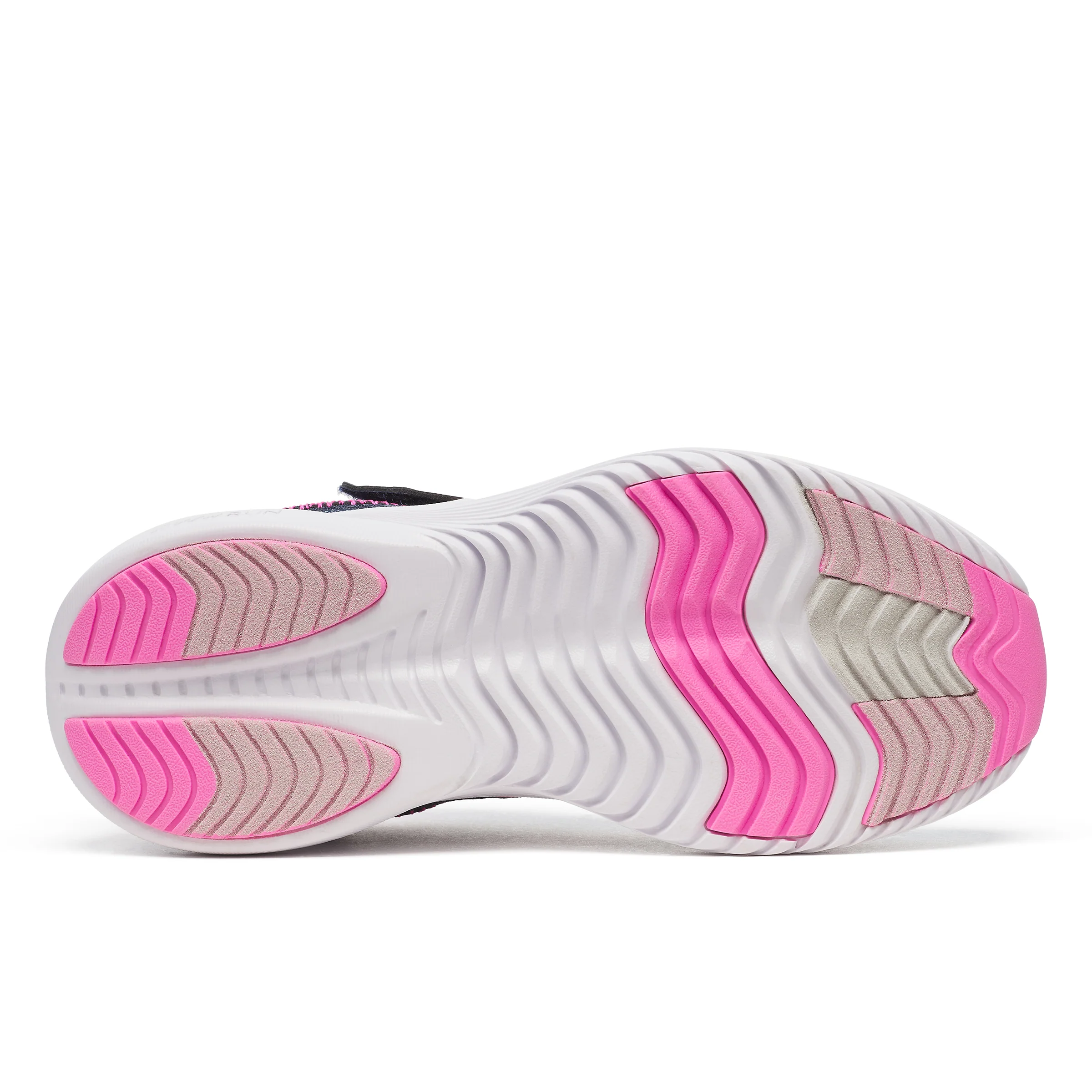 Kinvara 14 A/C Sneaker - Big Kid Pink/Navy - Image 6