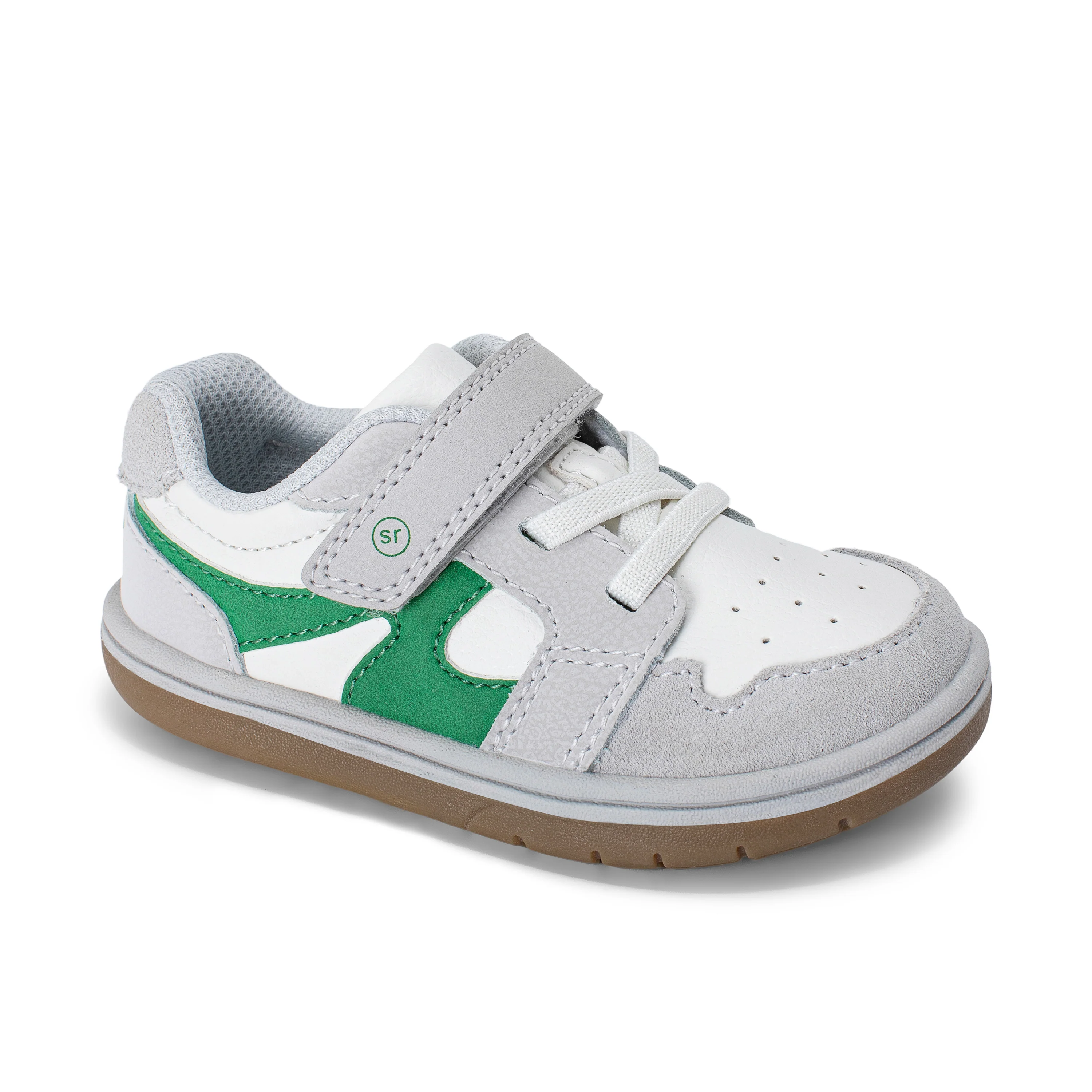 London Sneaker - Little Kid White/Green - Image 2