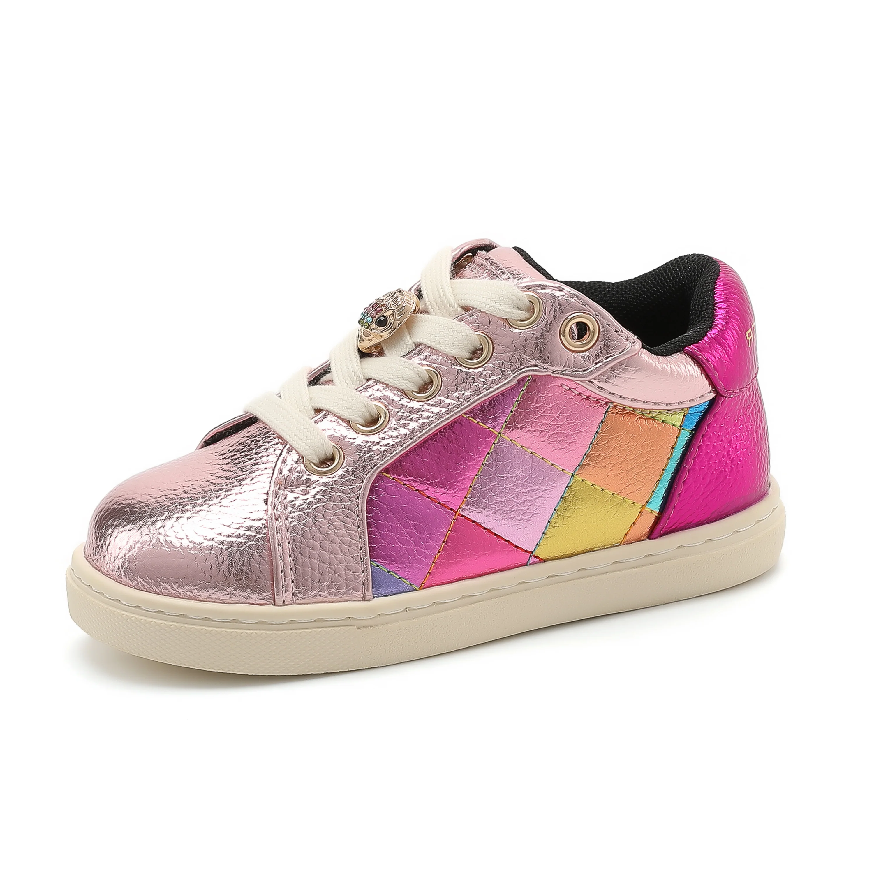 Mini Lane Stained Glass Sneaker - Little Kid Rainbow - Image 4