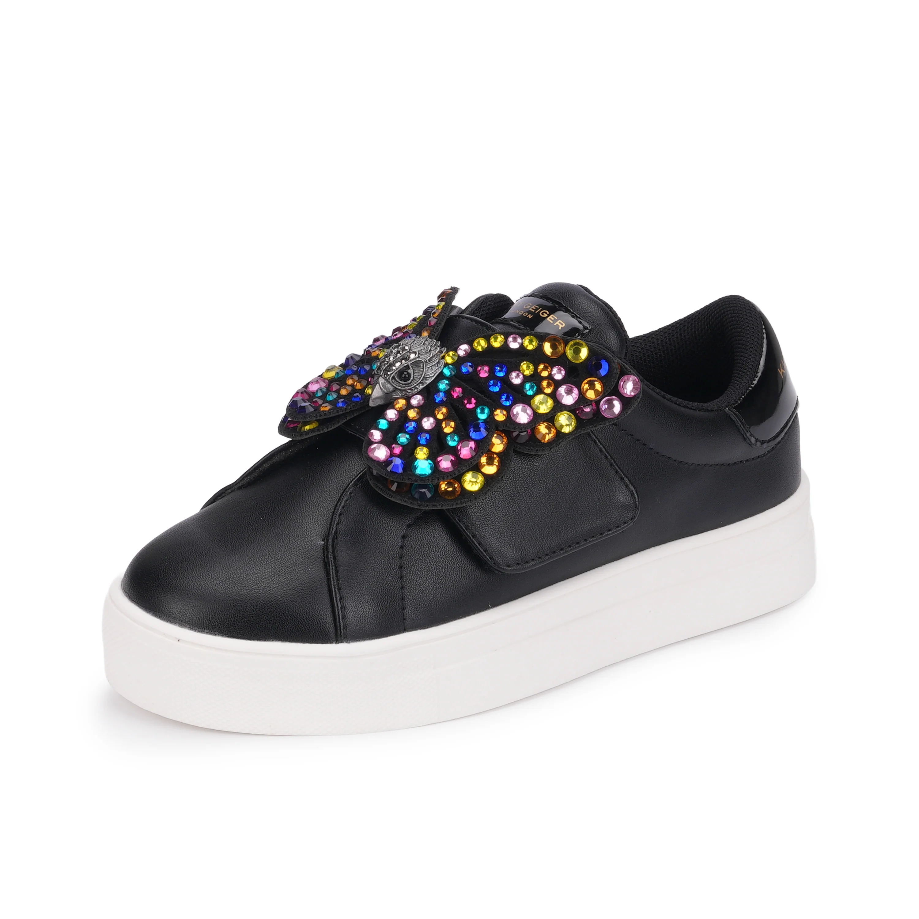 Mini Laney Butterfly Sneaker - Big Kid Black - Image 7
