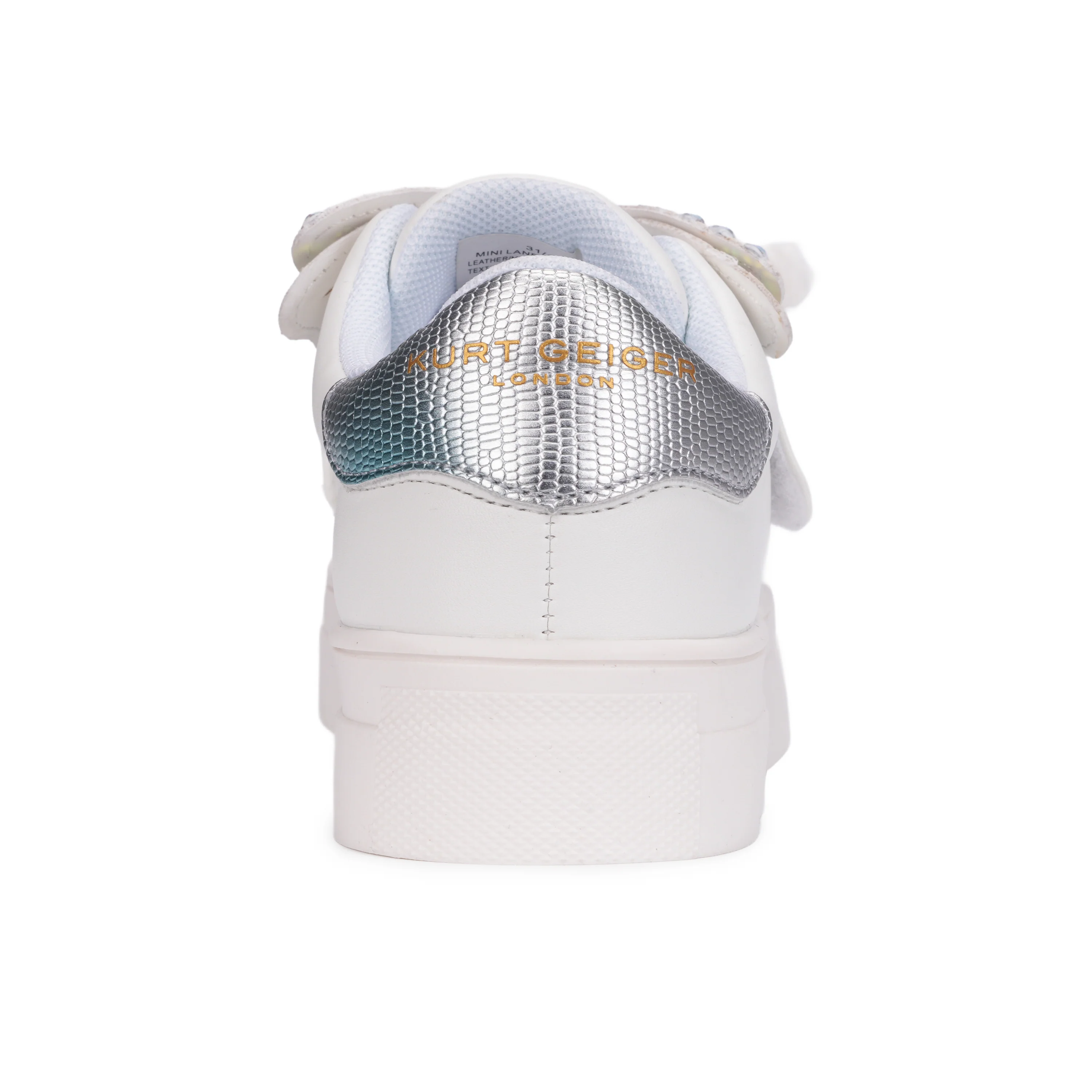 Mini Laney Butterfly Sneaker - Big Kid White - Image 3