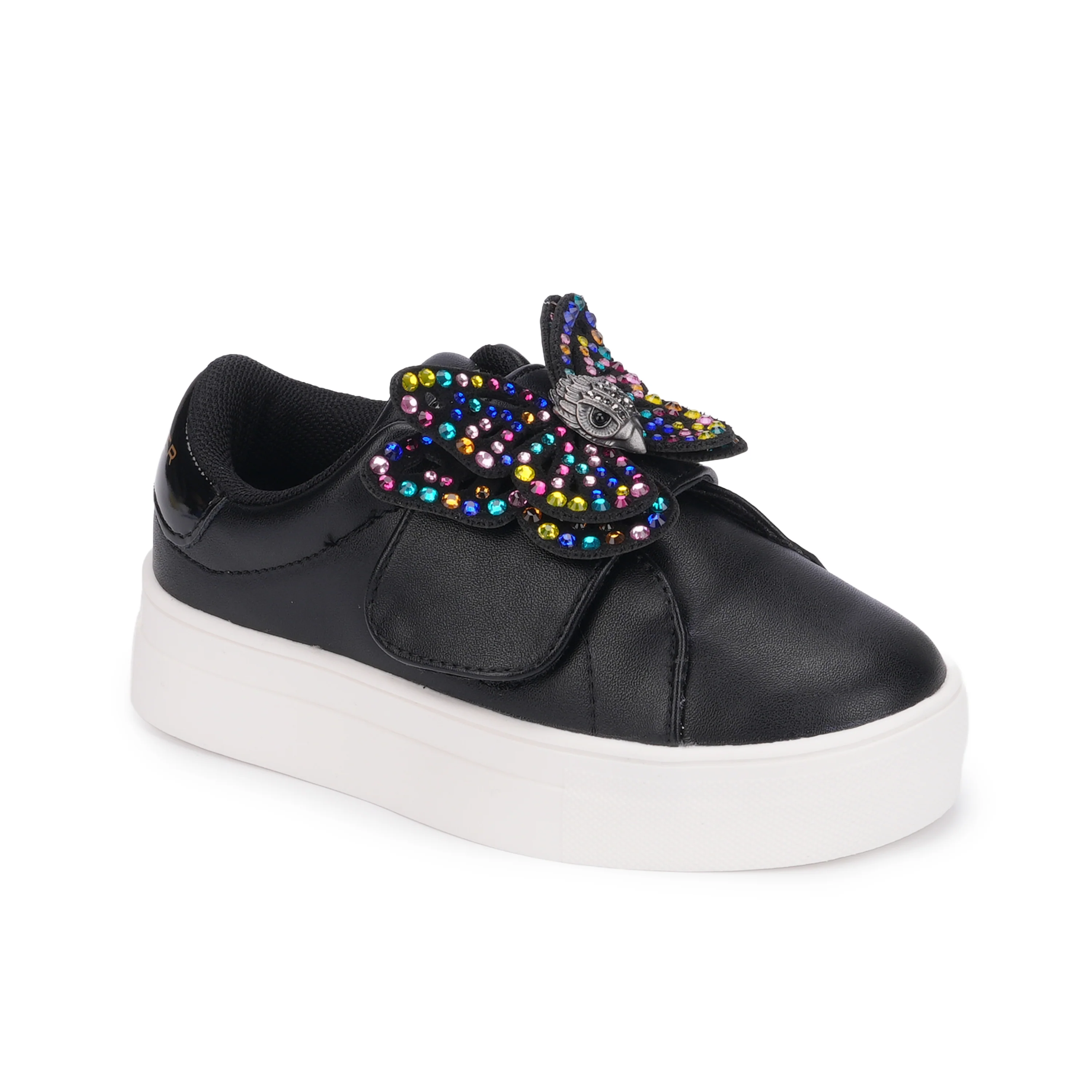 Mini Laney Butterfly Sneaker - Little Kid Black - Image 2