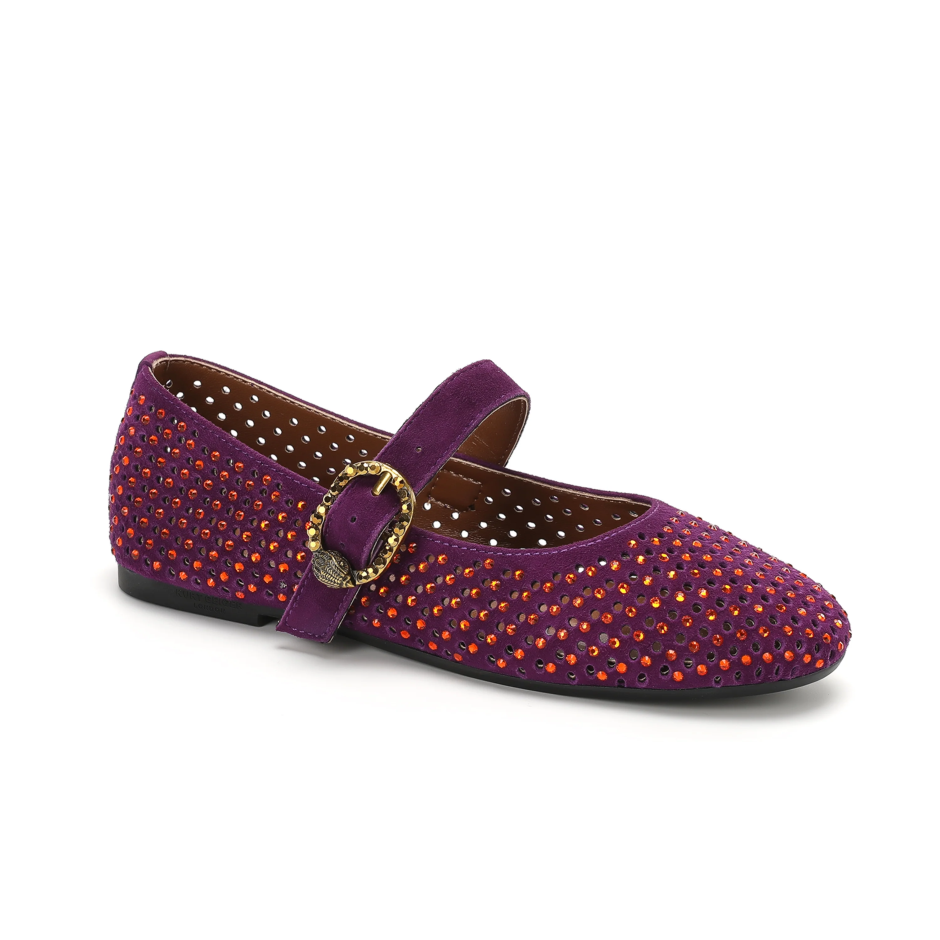 Mini Mayfair Ballet Flat  - Big Kid Deep Purple - Image 2