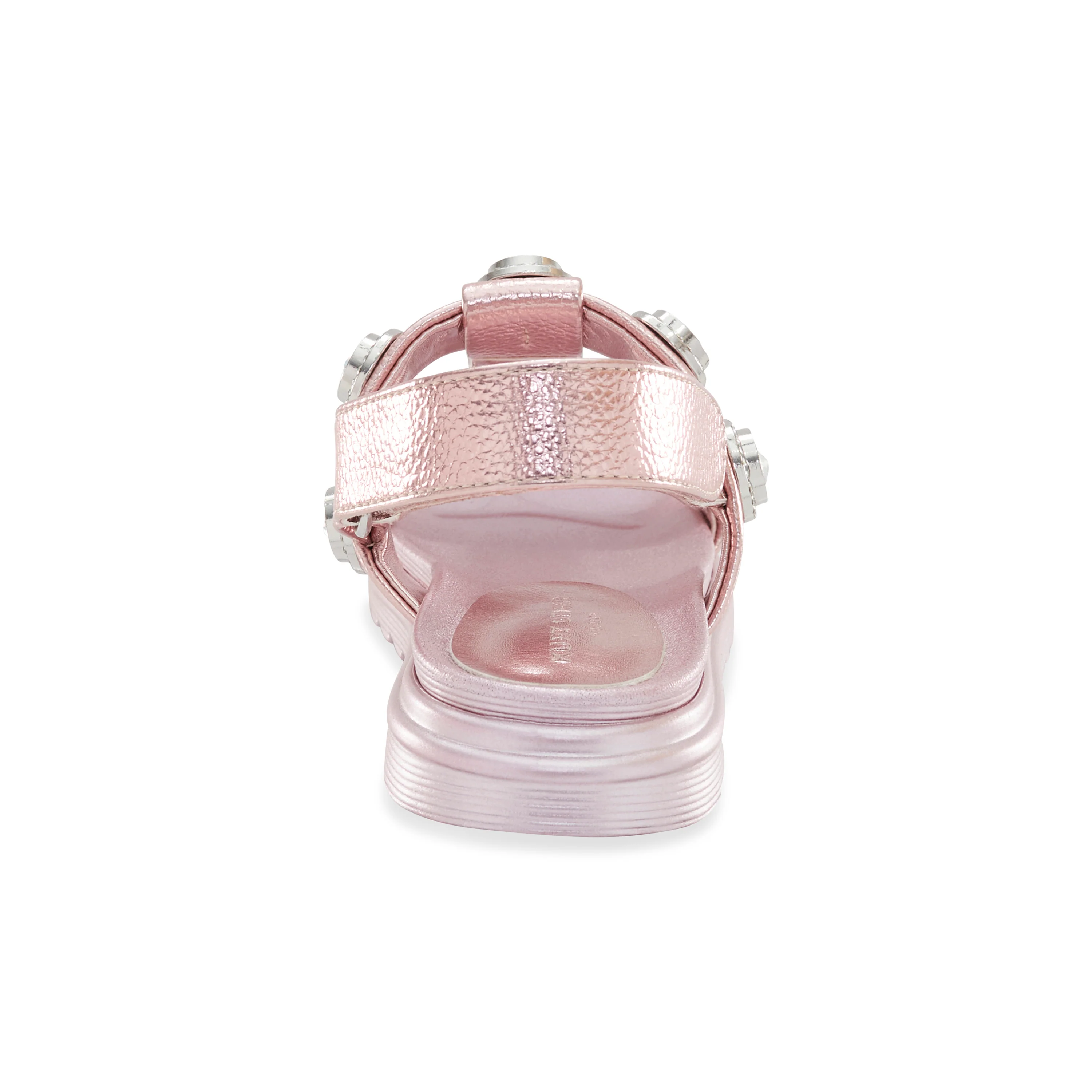 Mini Orson Crystal Sandal - Big Kid Pink - Image 6