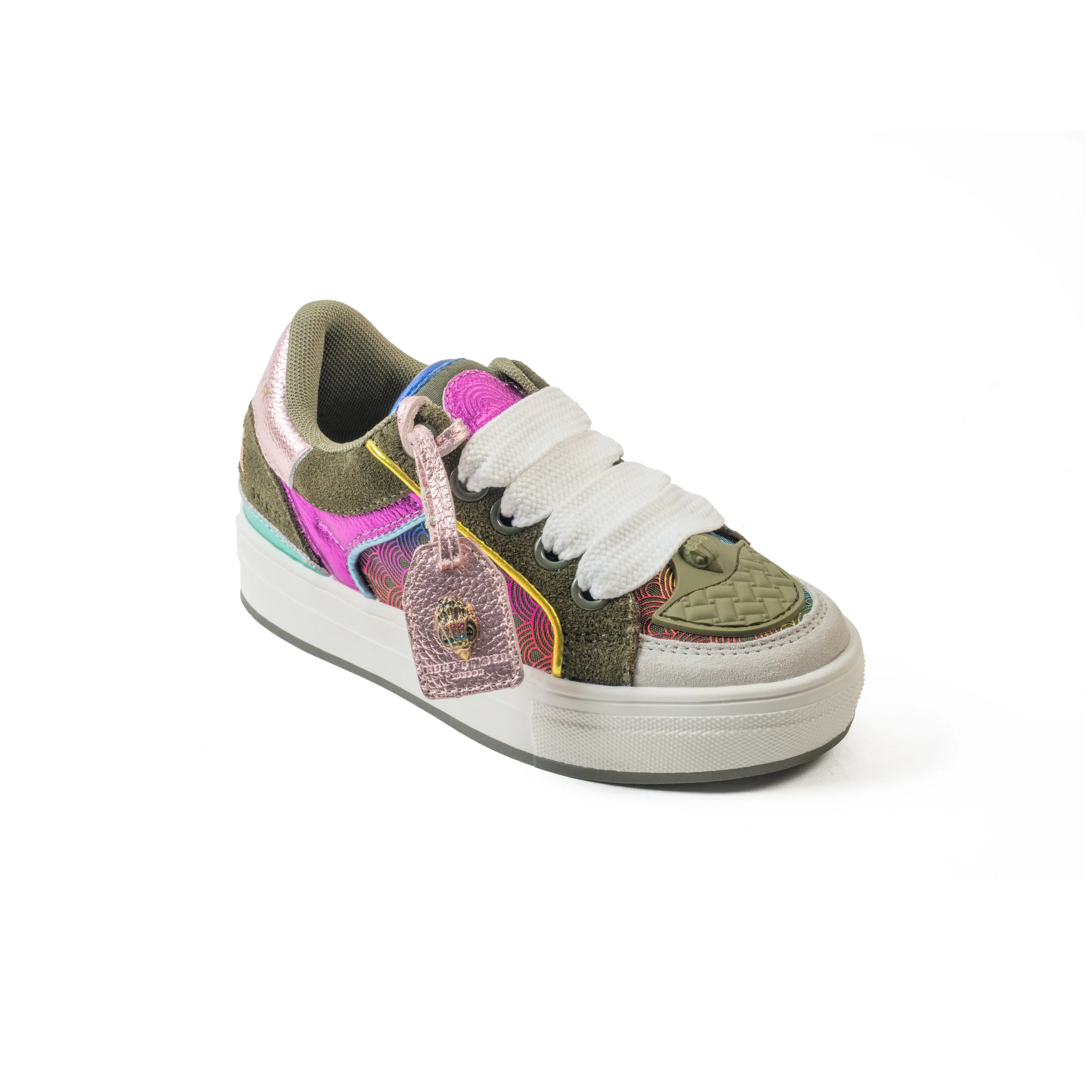 Mini Southbank Sneaker - Little Kid Green Combo - Image 2