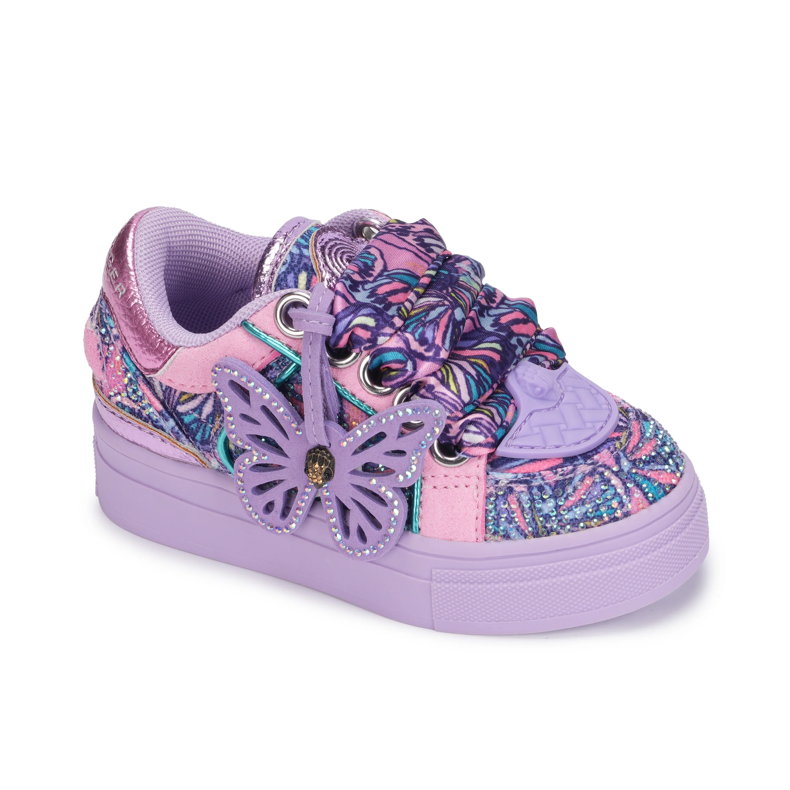 Mini Southbank Tag Sneaker - Little Kid Purple Multi - Image 2
