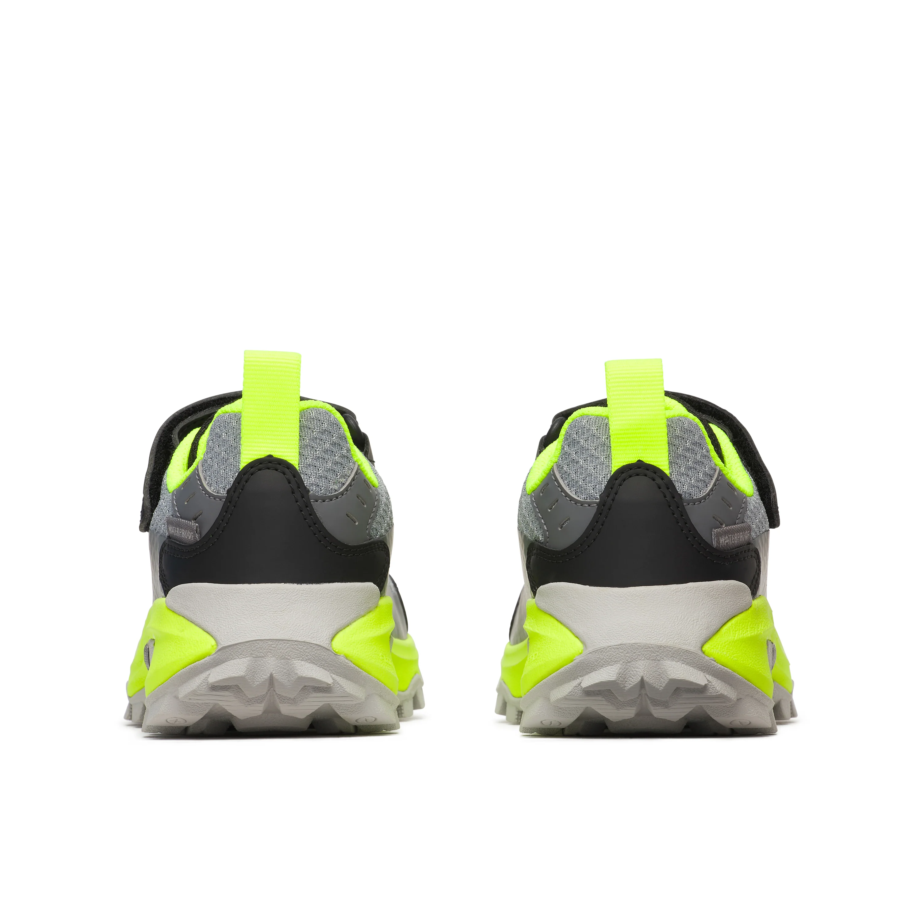 Moab Speed 2 Low A/C Waterproof Sneaker - Big Kid Grey/Black/Citron - Image 4