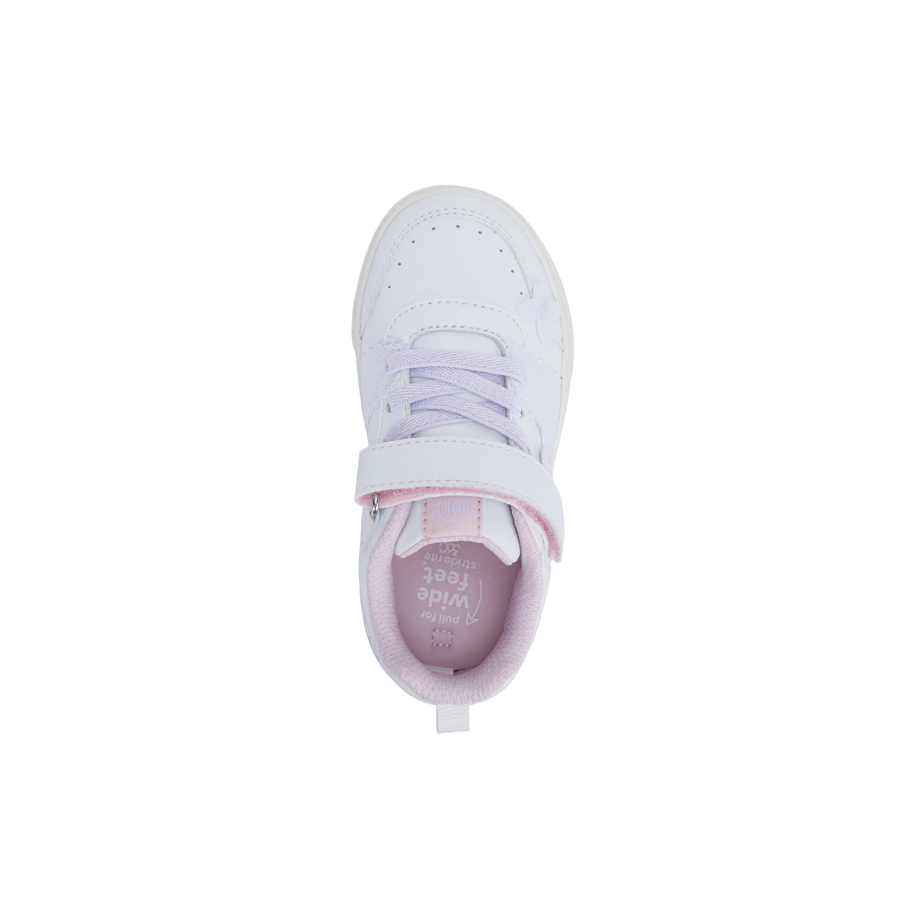 Natalia Sneaker - Big Kid White - Image 6
