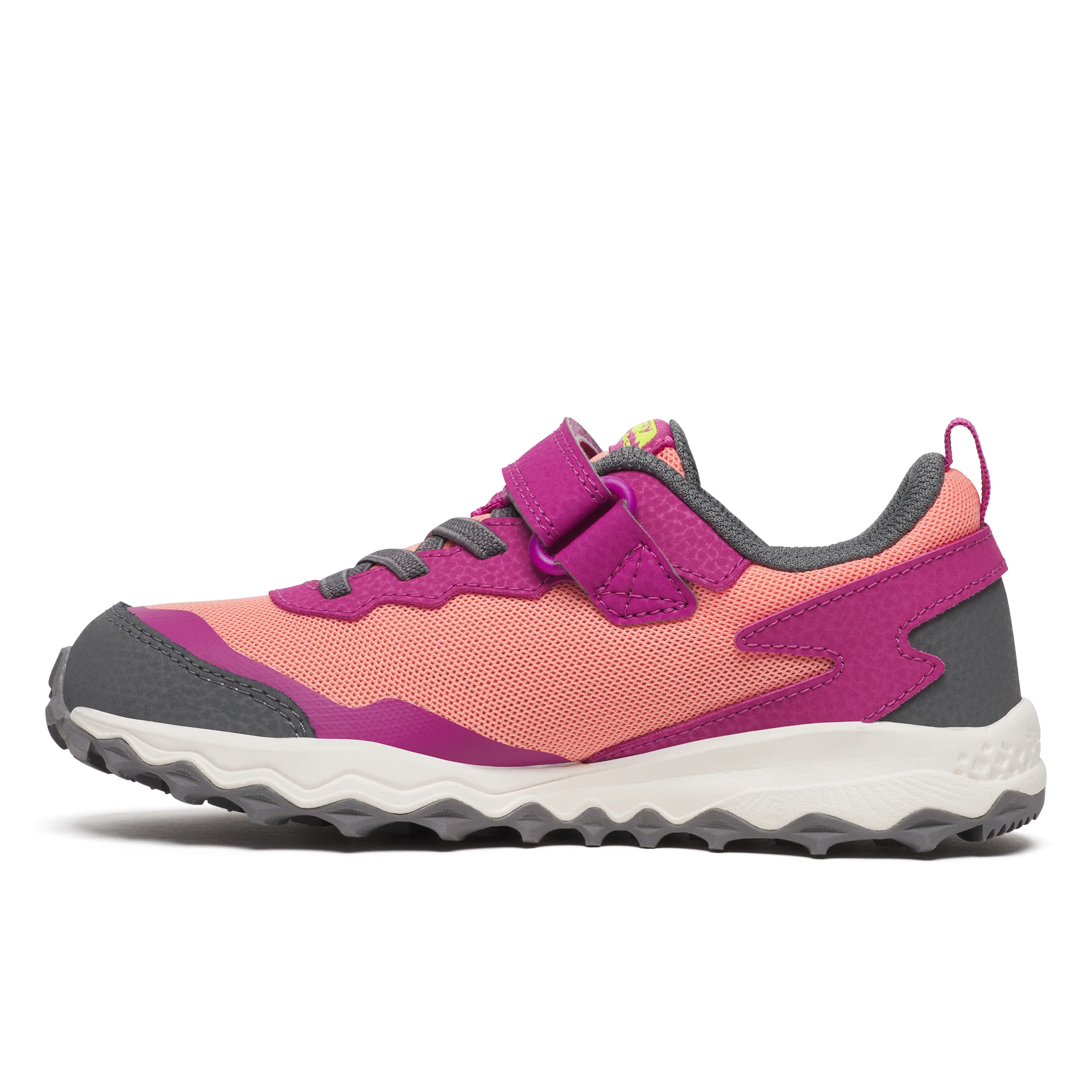 Peregrine KDZ A/C Shield Sneaker - Big Kid Berry/Coral - Image 3