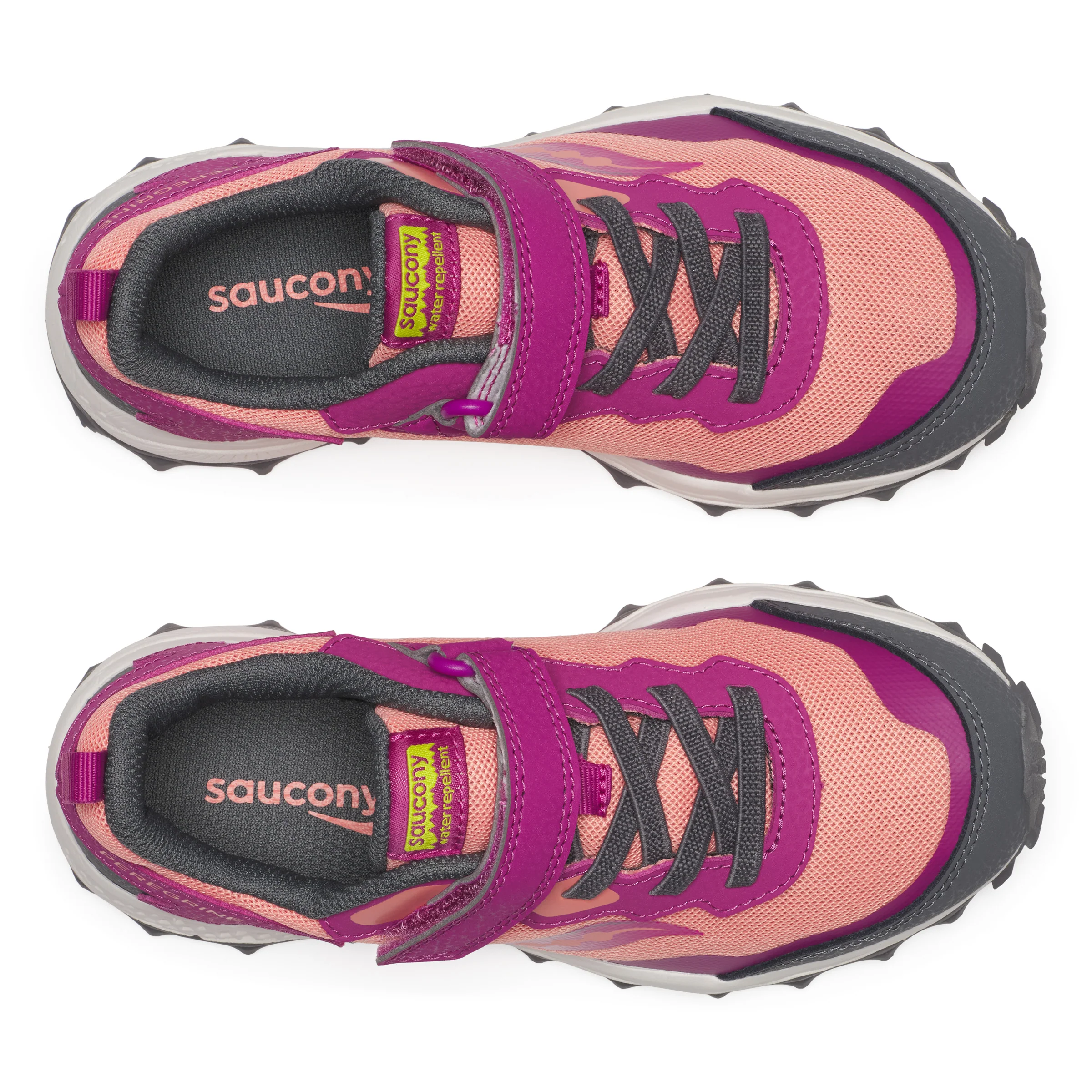 Peregrine KDZ A/C Shield Sneaker - Big Kid Berry/Coral - Image 5