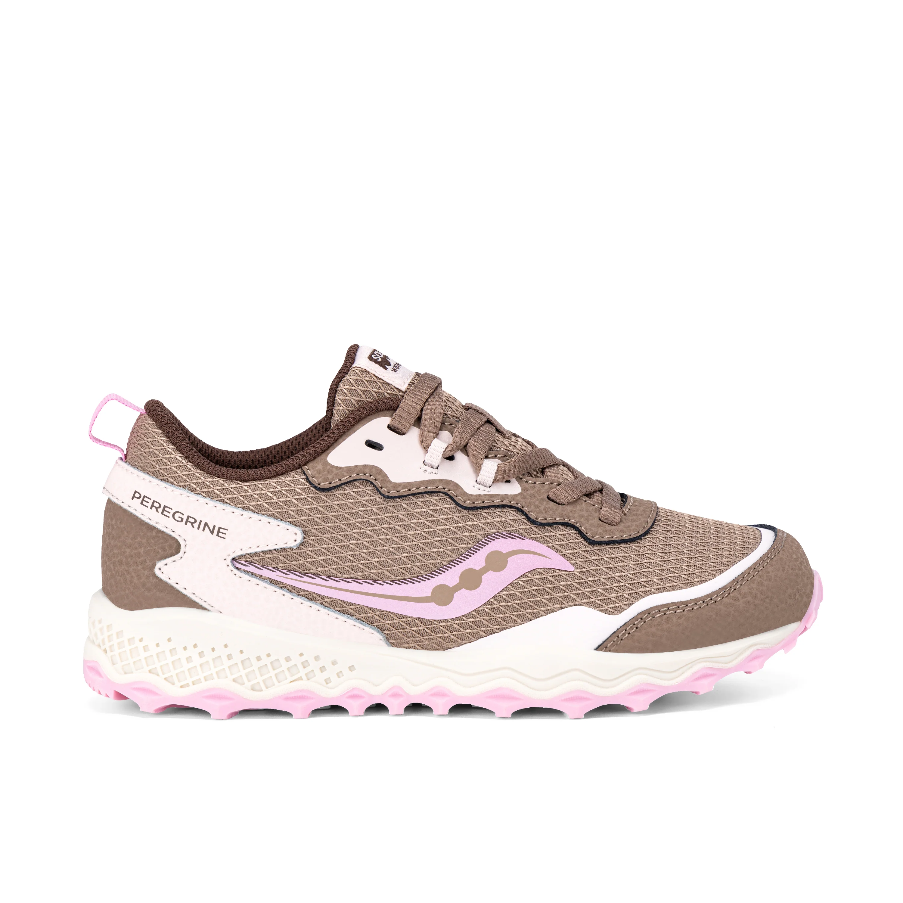 Peregrine KDZ Sneaker - Big Kid Brown Pink - Image 2