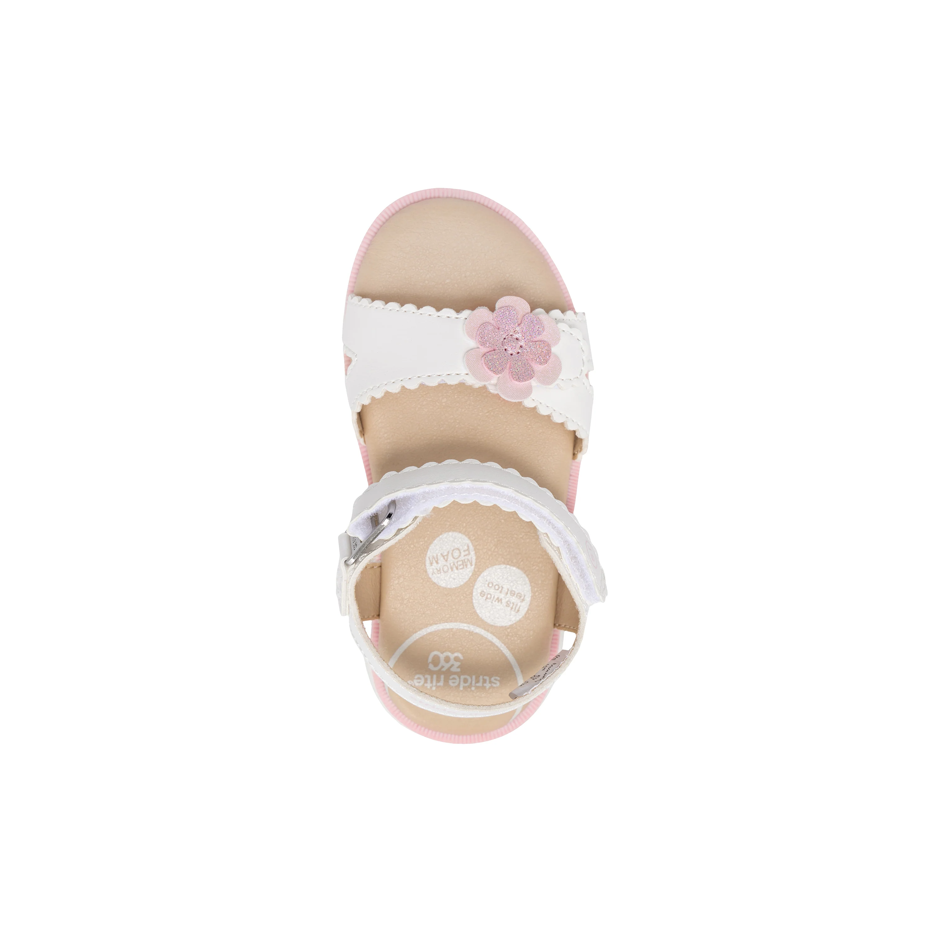 Savannah Sandal - Little Kid White - Image 5