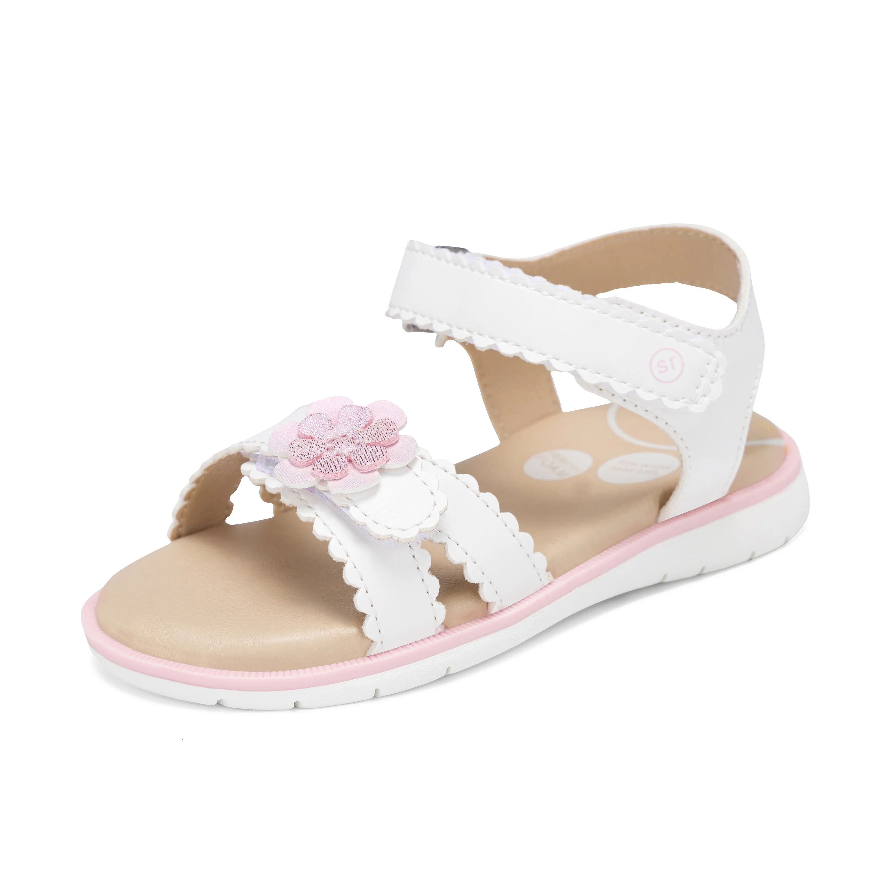 Savannah Sandal - Little Kid White - Image 7