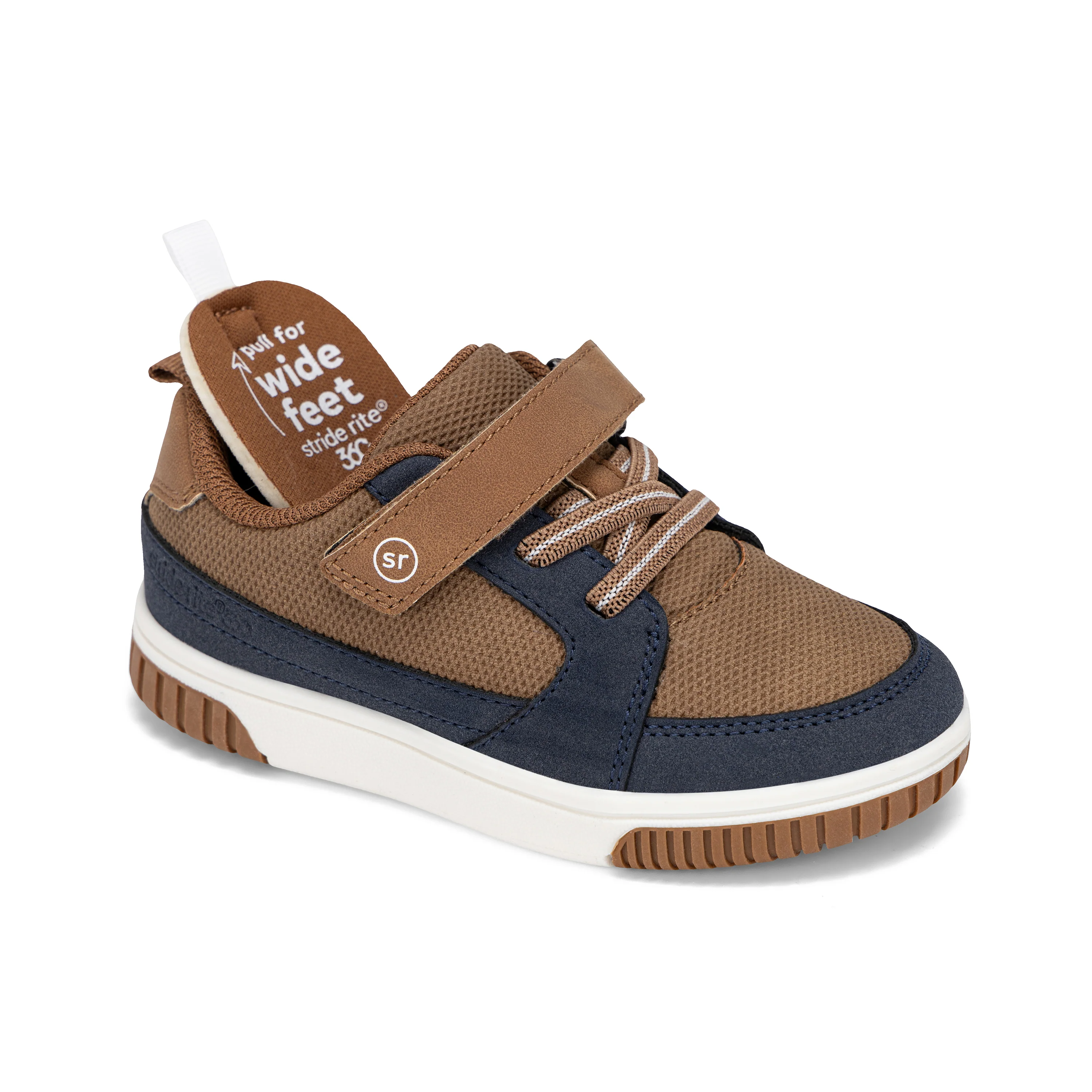 Taylor Sneaker - Little Kid Tan/Navy - Image 3