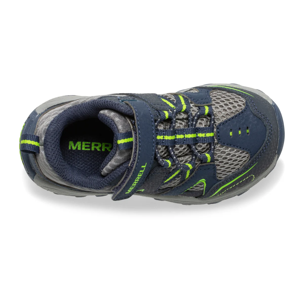 Trail Chaser Jr. Sneaker - Little Kid Navy/Green - Image 4